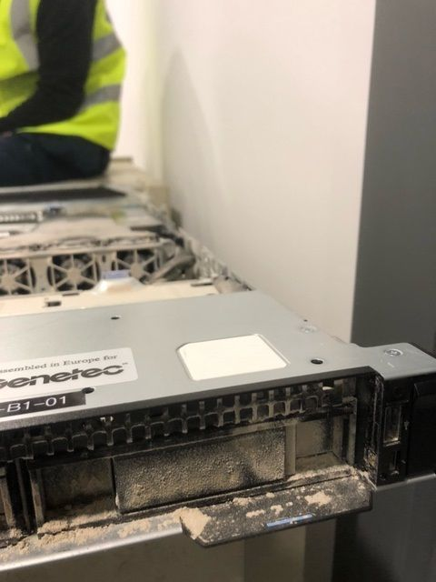Cleaning Contaminated Servers Internally. 