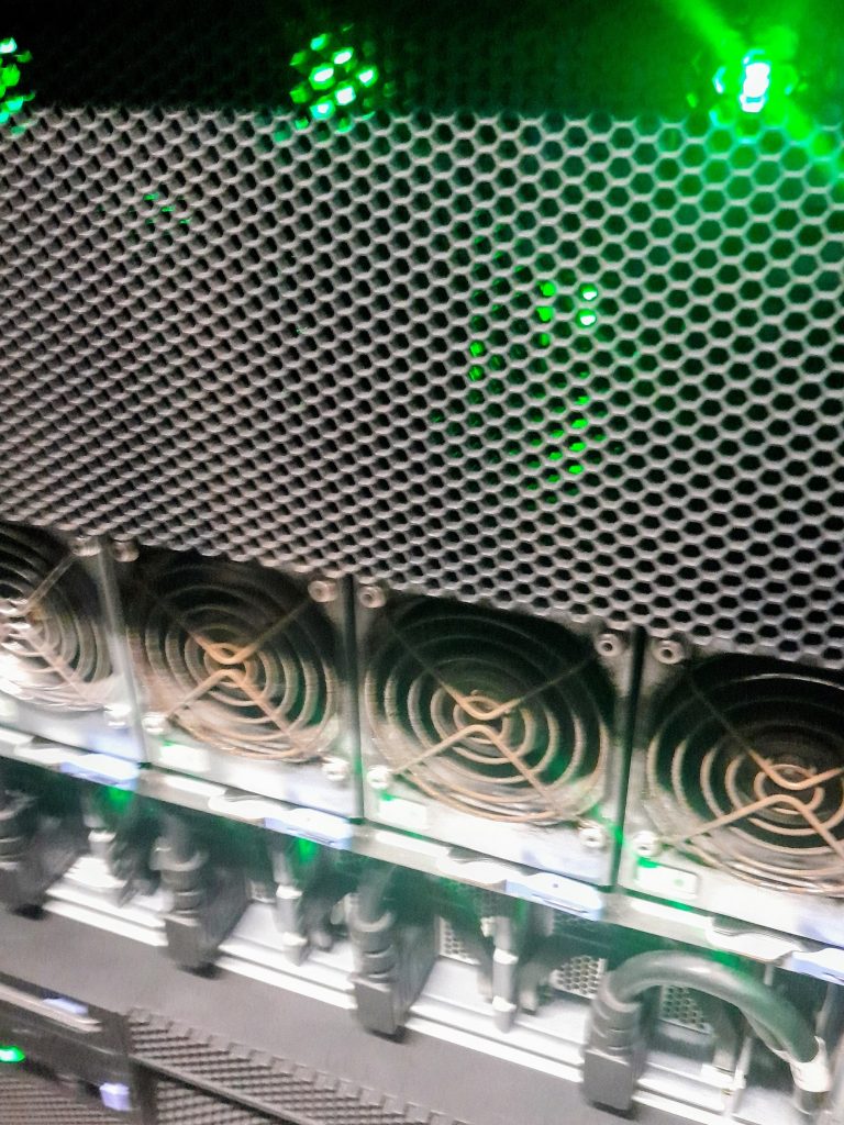 Data Hall Contamination damage to fans.